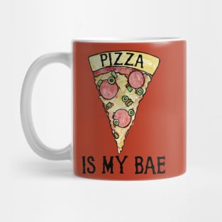 Pizza is my Bae for Valentine's Day pizza lovers Mug